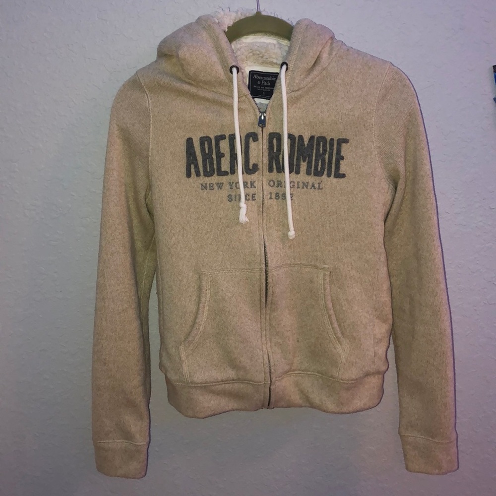 Abercrombie and Fitch girls zip up